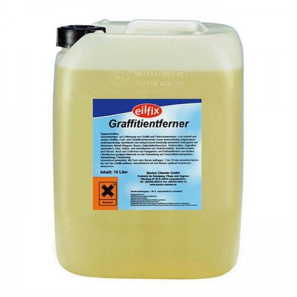 Graffiti Remover 10l detergent antigraffiti